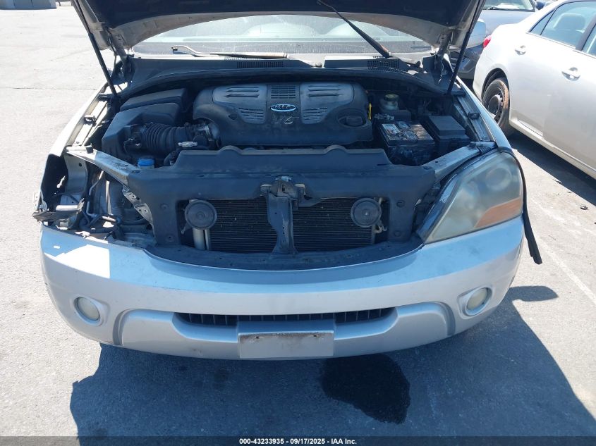 2007 Kia Sorento Ex VIN: KNDJD736075697250 Lot: 43233935