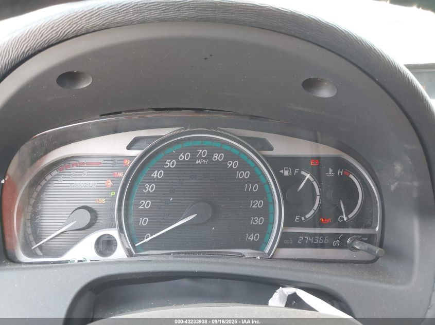 2009 Toyota Venza VIN: 4T3ZE11A79U019207 Lot: 43233938