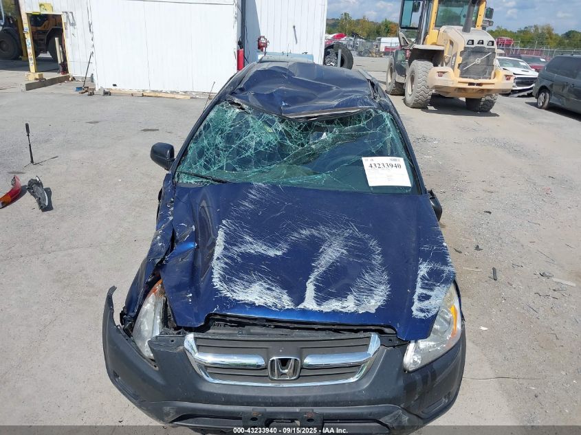 2003 Honda Cr-V Lx VIN: SHSRD77453U130822 Lot: 43233940