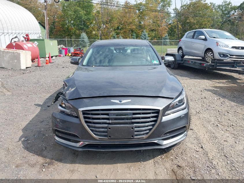 2018 Genesis G80 3.8 VIN: KMHGN4JE4JU253247 Lot: 43233952