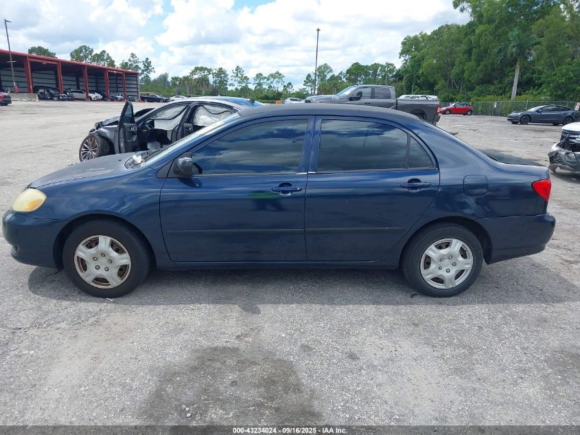 2003 Toyota Corolla Ce VIN: JTDBR32EX30005834 Lot: 43234024