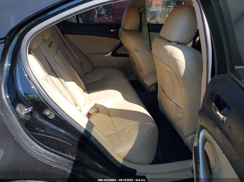 2008 Lexus Is 250 VIN: JTHCK262382026439 Lot: 43234063