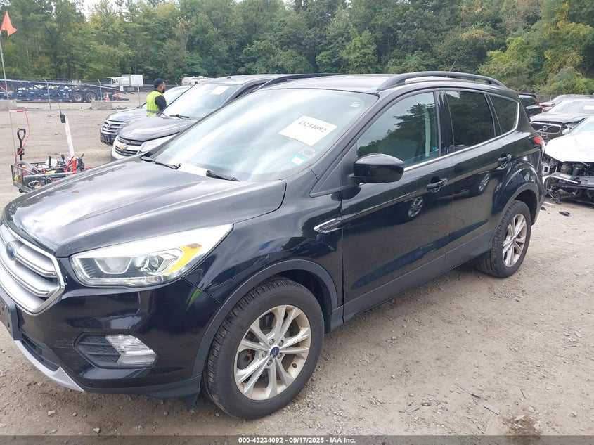2017 Ford Escape 1.5 Se Black Lot 111043234092 Vin 1FMCU9GD6HUD32992