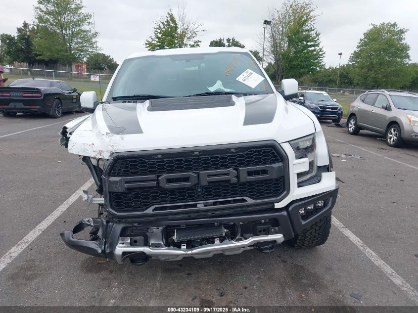 2018 Ford F-150 Raptor VIN: 1FTFW1RGXJFA67993 Lot: 43234109