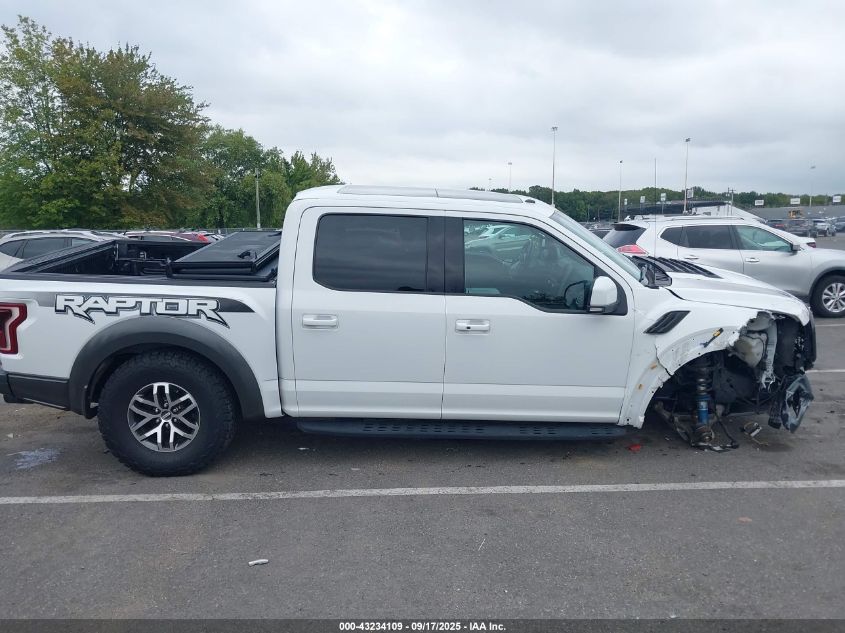 2018 Ford F-150 Raptor VIN: 1FTFW1RGXJFA67993 Lot: 43234109