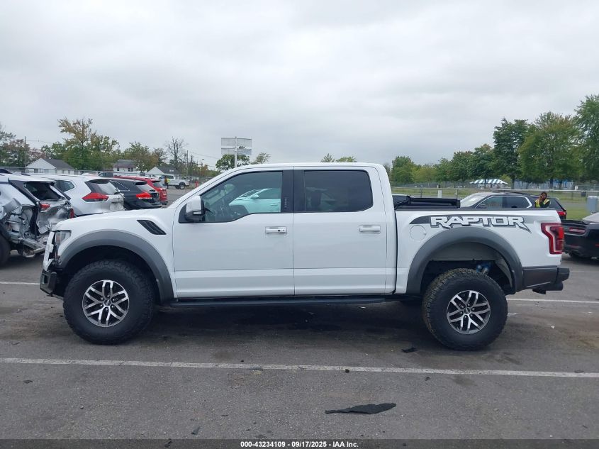 2018 Ford F-150 Raptor VIN: 1FTFW1RGXJFA67993 Lot: 43234109