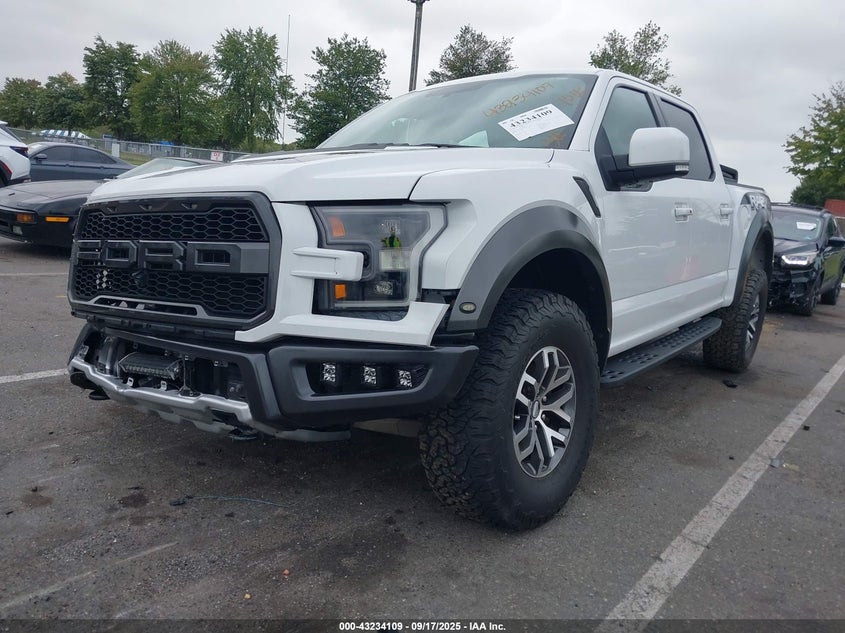 VIN 1FTFW1RGXJFA67993 2018 FORD F-150 RAPTOR