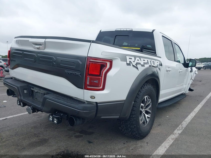 VIN 1FTFW1RGXJFA67993 2018 FORD F-150 RAPTOR