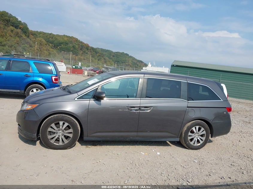 2016 Honda Odyssey Ex-L VIN: 5FNRL5H63GB043523 Lot: 43234128
