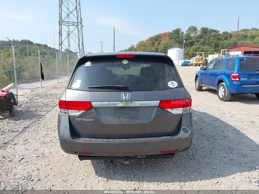 2016 Honda Odyssey Ex-L VIN: 5FNRL5H63GB043523 Lot: 43234128