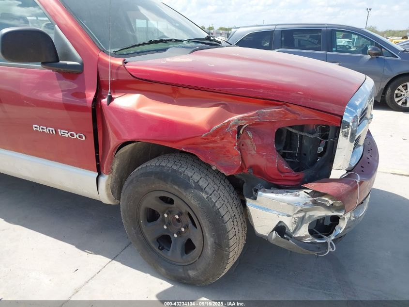 2006 Dodge Ram 1500 Slt VIN: 1D7HA18N46S608855 Lot: 43234134