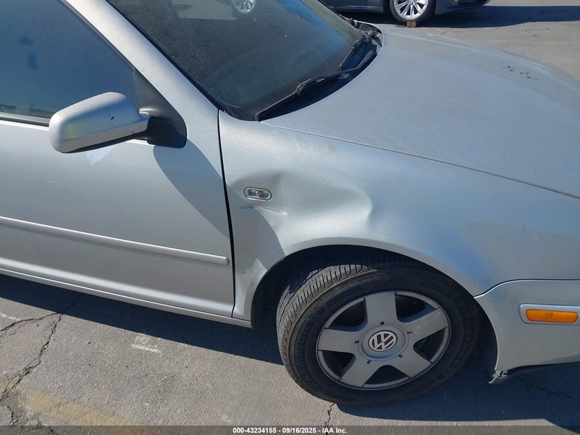 2000 Volkswagen Golf Gls 1.8L Turbo VIN: 9BWGH21J7Y4037695 Lot: 43234155