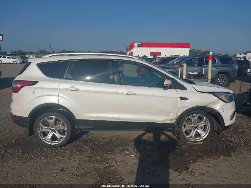 2018 Ford Escape Titanium VIN: 1FMCU0J90JUA60865 Lot: 43234158