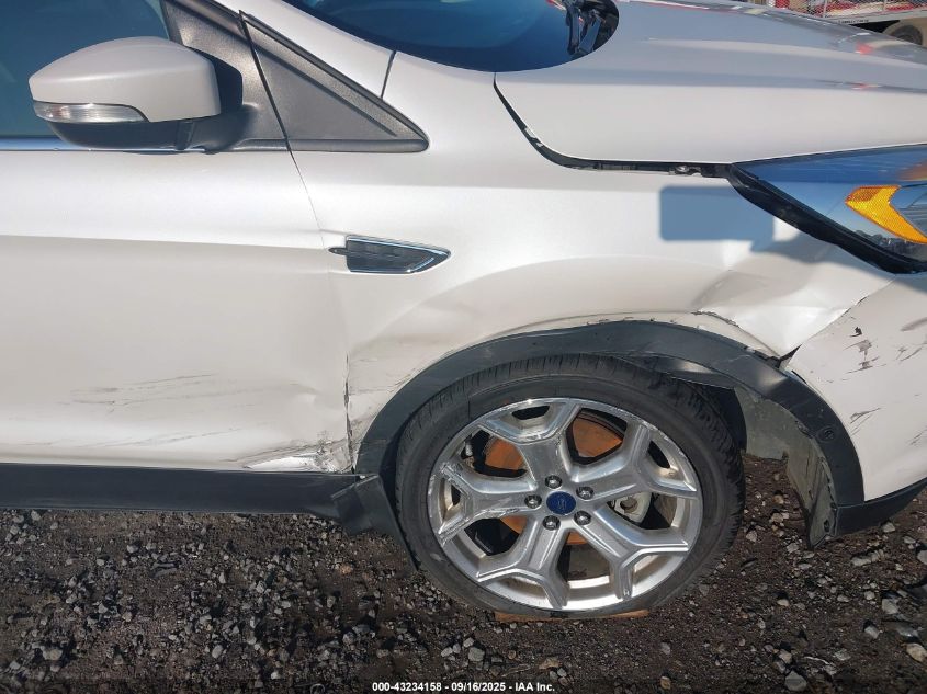 2018 Ford Escape Titanium VIN: 1FMCU0J90JUA60865 Lot: 43234158