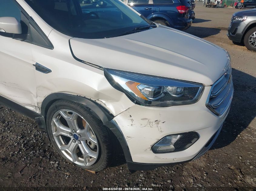 2018 Ford Escape Titanium VIN: 1FMCU0J90JUA60865 Lot: 43234158