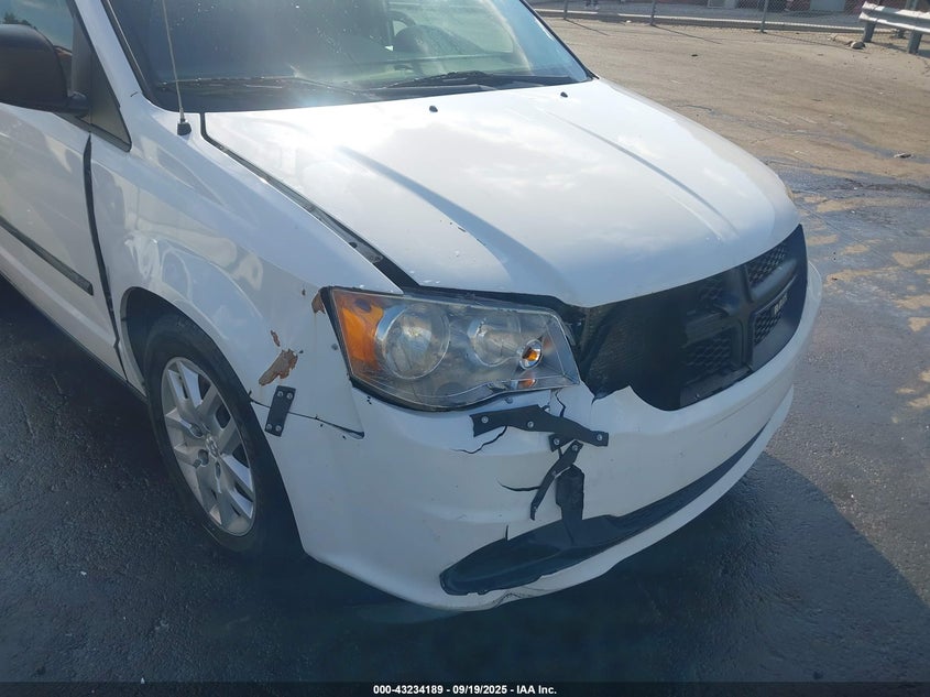 2014 Ram Cargo Tradesman VIN: 2C4RRGAG8ER296948 Lot: 43234189