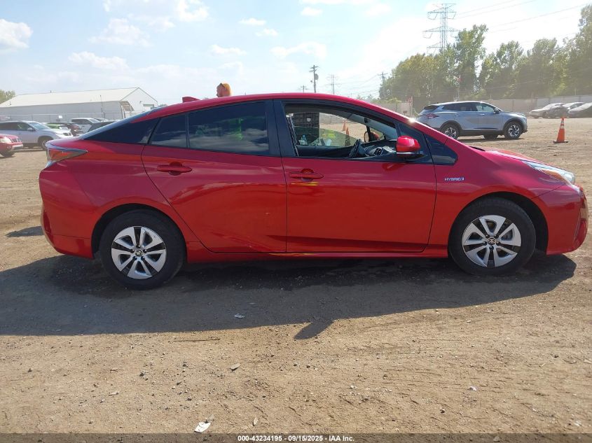 2016 Toyota Prius Four VIN: JTDKARFU8G3523019 Lot: 43234195