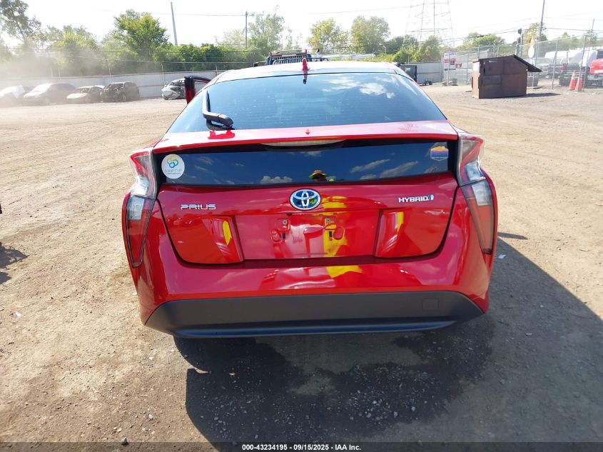 2016 Toyota Prius Four VIN: JTDKARFU8G3523019 Lot: 43234195