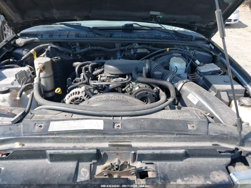 2005 Chevrolet Blazer Ls VIN: 1GNCT18X45K106904 Lot: 43234243