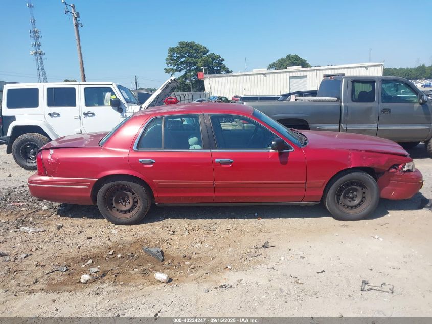 2001 Ford Crown Victoria VIN: 2FAFP73W31X117417 Lot: 43234247
