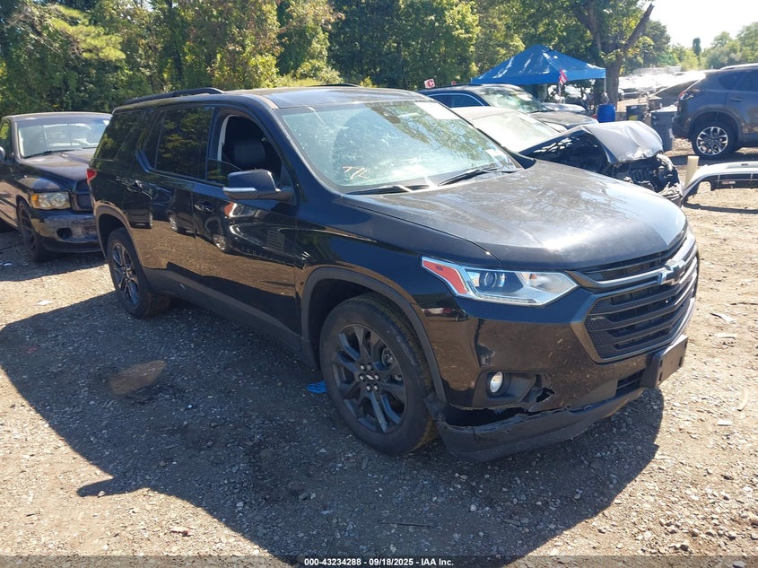 2021 CHEVROLET TRAVERSE FWD RS - 1GNERJKW3MJ218735