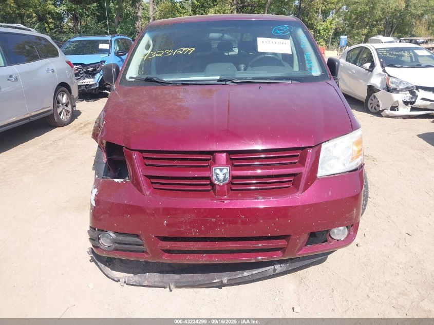 2009 Dodge Grand Caravan Se VIN: 2D8HN44E89R630838 Lot: 43234299