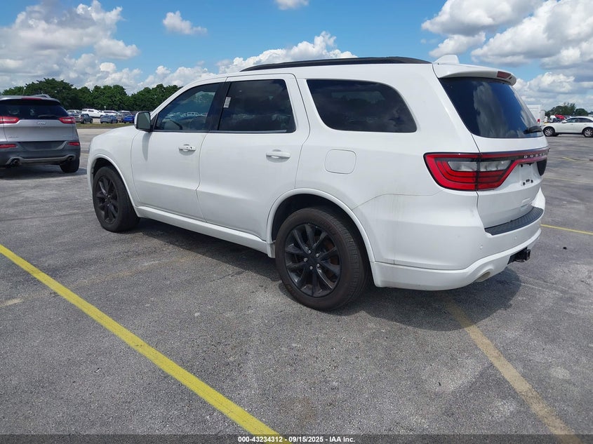 VIN 1C4RDJDG9HC926089 2017 DODGE DURANGO GT AWD