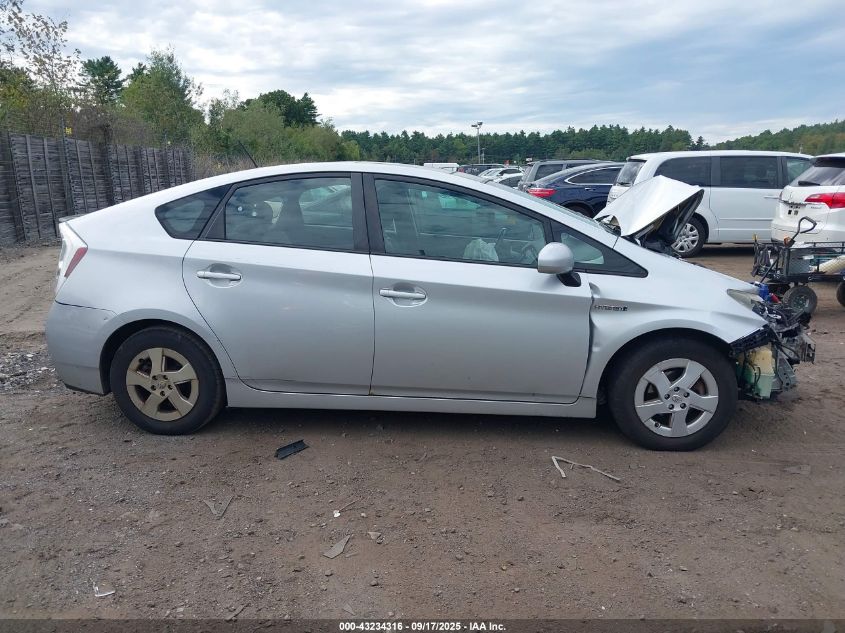 2011 Toyota Prius Four VIN: JTDKN3DU5B5304360 Lot: 43234316
