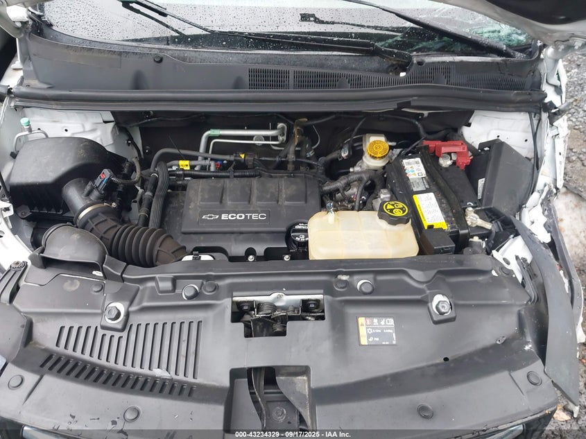 2019 Chevrolet Trax Ls VIN: 3GNCJNSBXKL134002 Lot: 43234329