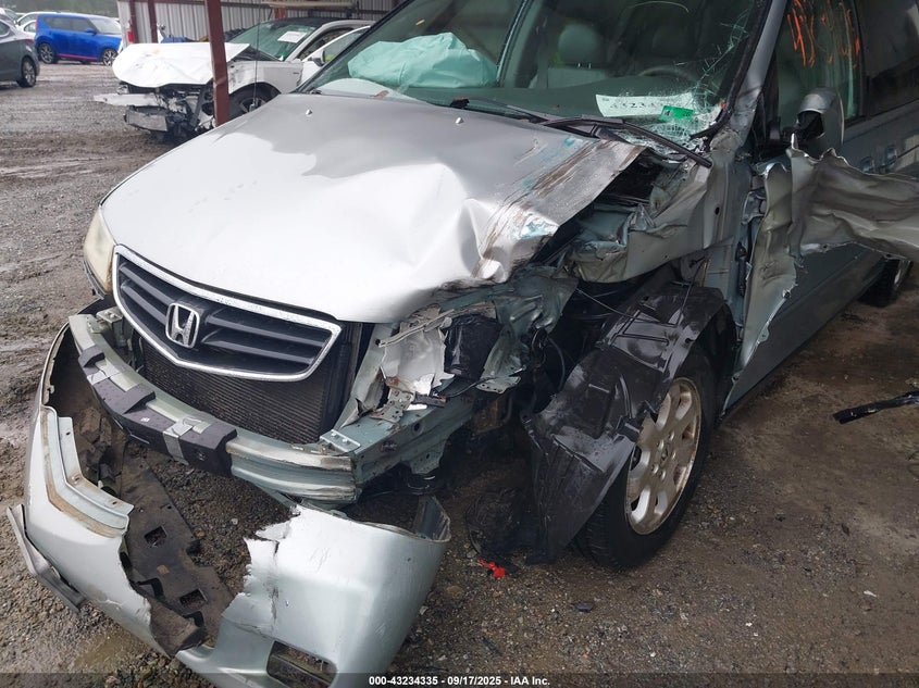 2003 Honda Odyssey Ex-L VIN: 2HKRL18753H500345 Lot: 43234335