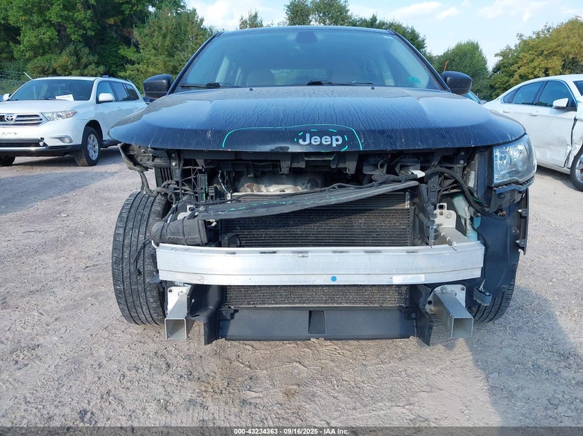 2018 Jeep Compass Sport Fwd VIN: 3C4NJCAB2JT124523 Lot: 43234363