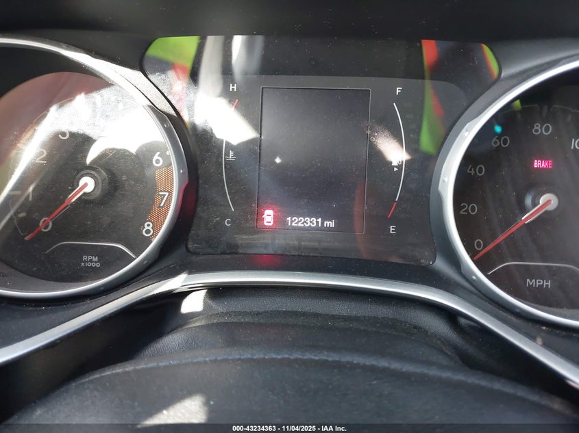 2018 Jeep Compass Sport Fwd VIN: 3C4NJCAB2JT124523 Lot: 43234363