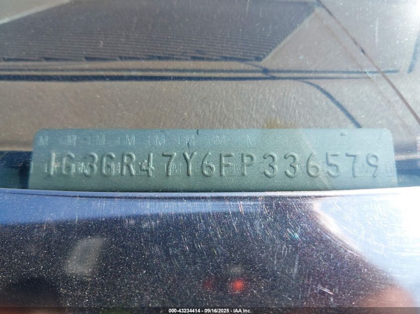 1985 Oldsmobile Cutlass Supreme VIN: 1G3GR47Y6FP336579 Lot: 43234414