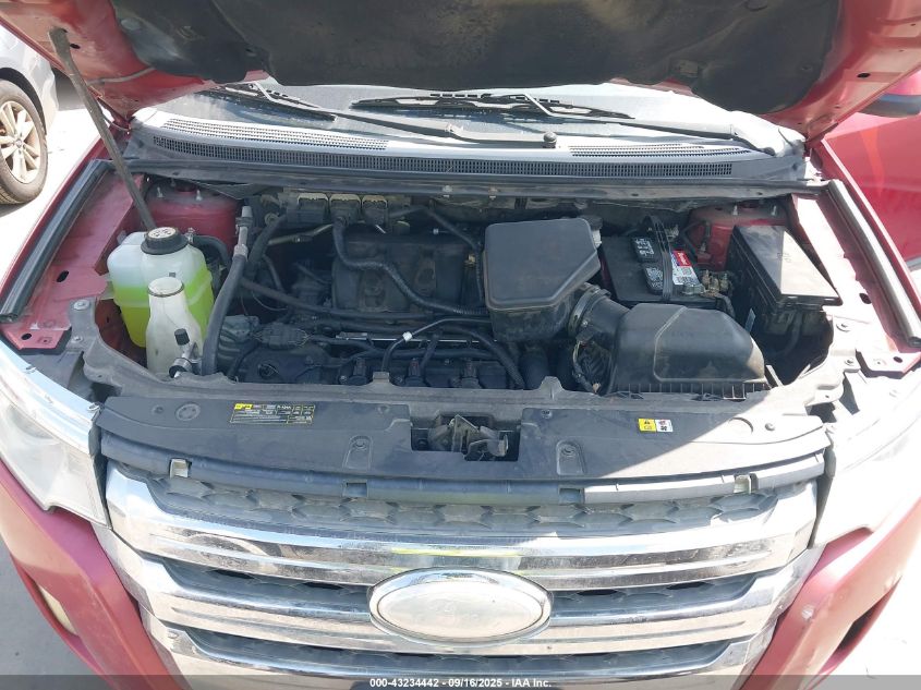 2012 Ford Edge Sel VIN: 2FMDK3JC9CBA79477 Lot: 43234442