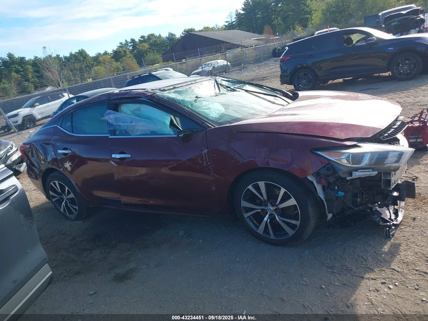2016 Nissan Maxima 3.5 Sl VIN: 1N4AA6AP2GC401029 Lot: 43234451