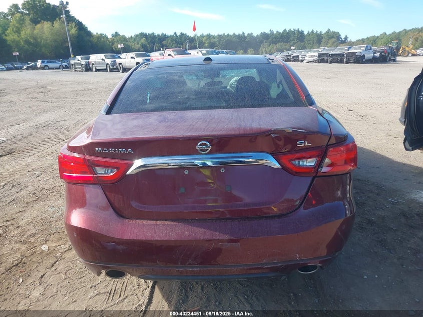 2016 Nissan Maxima 3.5 Sl VIN: 1N4AA6AP2GC401029 Lot: 43234451