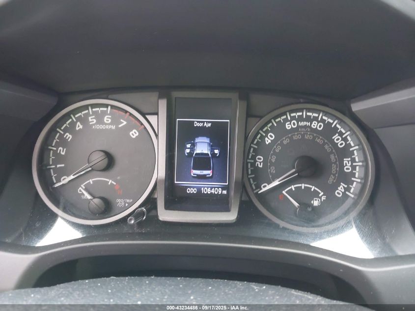 2018 Toyota Tacoma Trd Off Road VIN: 3TMCZ5AN1JM161028 Lot: 43234486