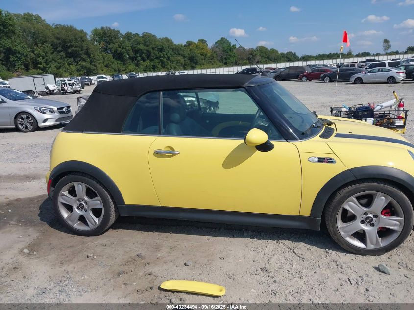 2005 Mini Cooper S VIN: WMWRH33595TF84302 Lot: 43234494