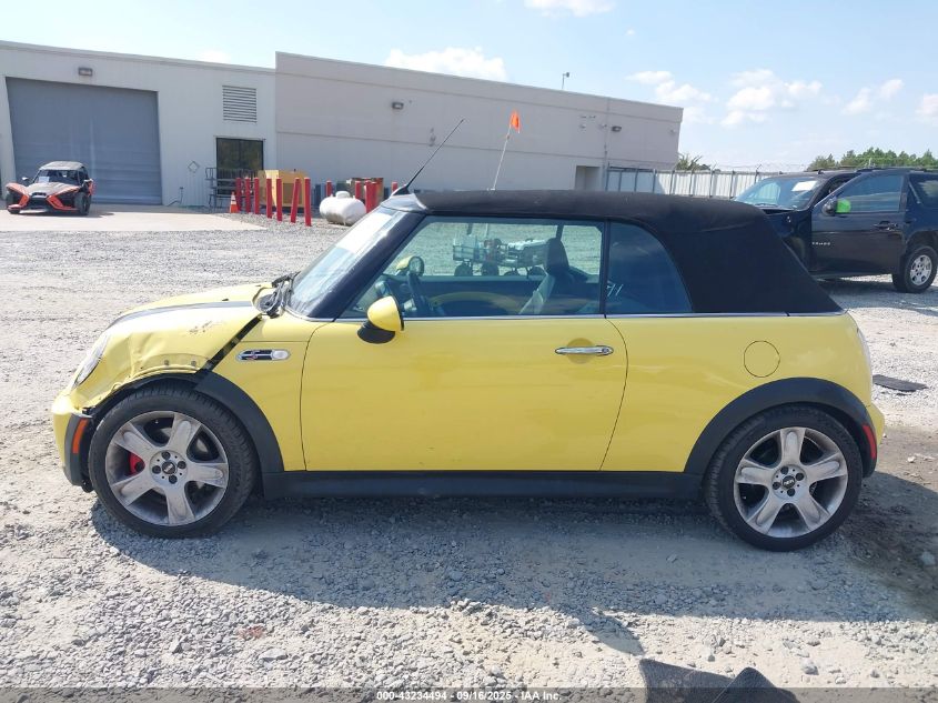 2005 Mini Cooper S VIN: WMWRH33595TF84302 Lot: 43234494