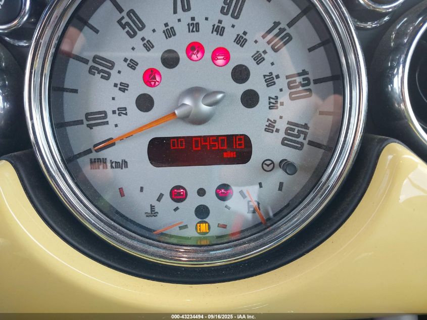 2005 Mini Cooper S VIN: WMWRH33595TF84302 Lot: 43234494