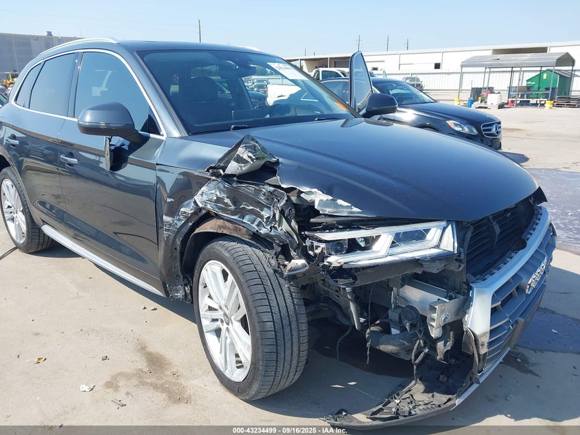 2018 Audi Q5 2.0T Premium/2.0T Tech Premium VIN: WA1CNAFY2J2073940 Lot: 43234499