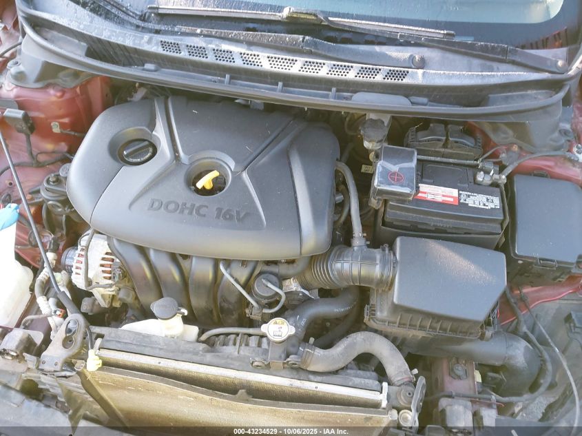 2013 Hyundai Elantra Gls VIN: 5NPDH4AE0DH200333 Lot: 43234529