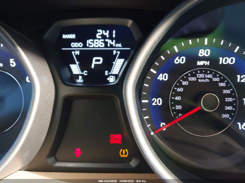 2013 Hyundai Elantra Gls VIN: 5NPDH4AE0DH200333 Lot: 43234529