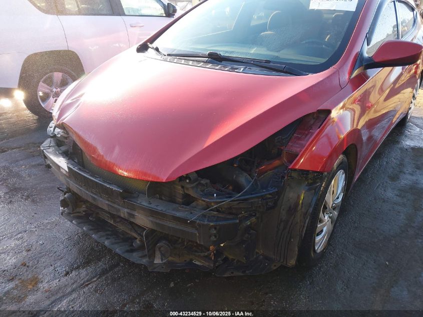 2013 Hyundai Elantra Gls VIN: 5NPDH4AE0DH200333 Lot: 43234529