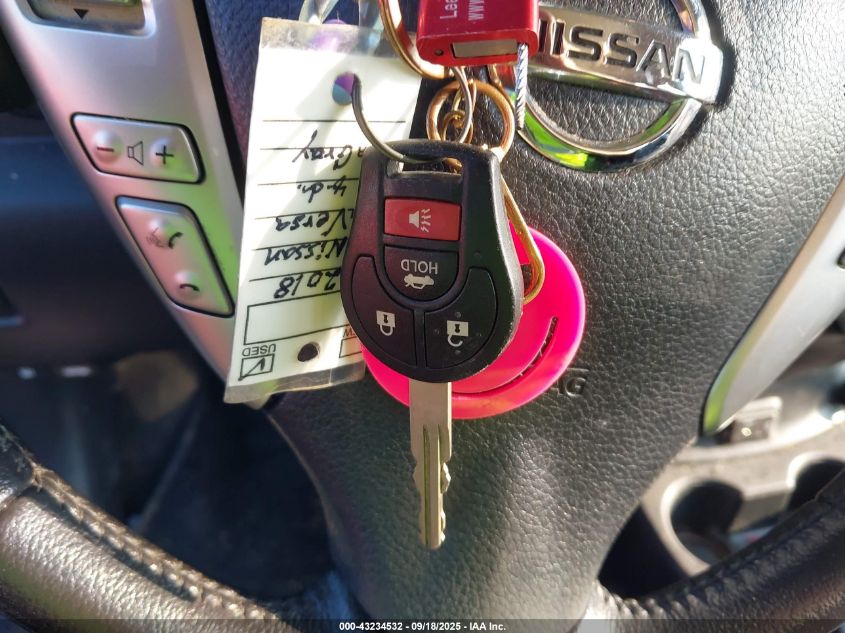 2018 Nissan Versa 1.6 Sv VIN: 3N1CN7AP2JL824169 Lot: 43234532