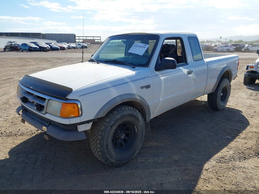 1996 Ford Ranger Super Cab white pickup gasoline 1FTCR15X7TPB33624 photo #3