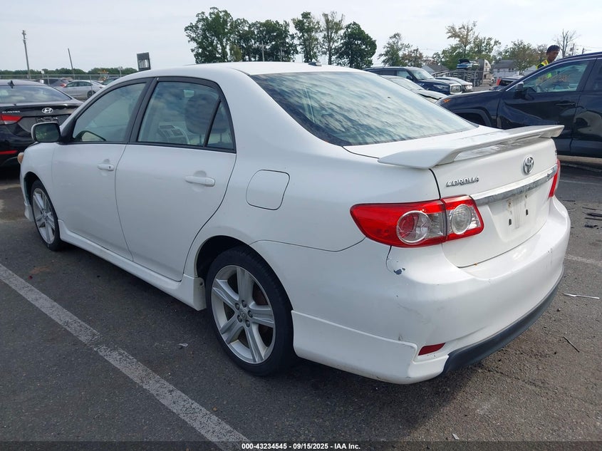 2013 TOYOTA COROLLA S - 2T1BU4EE1DC957239