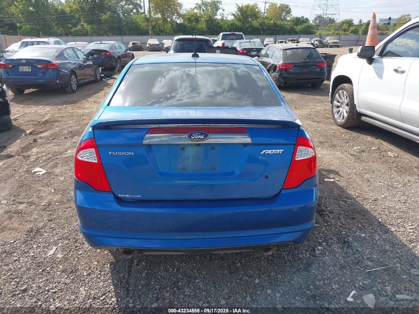 2011 Ford Fusion Sport VIN: 3FAHP0KC8BR113385 Lot: 43234556
