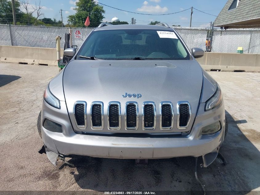 2018 Jeep Cherokee Latitude Fwd VIN: 1C4PJLCB0JD615880 Lot: 43234563