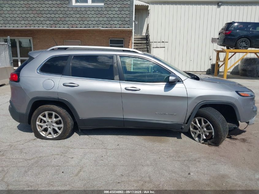 2018 Jeep Cherokee Latitude Fwd VIN: 1C4PJLCB0JD615880 Lot: 43234563